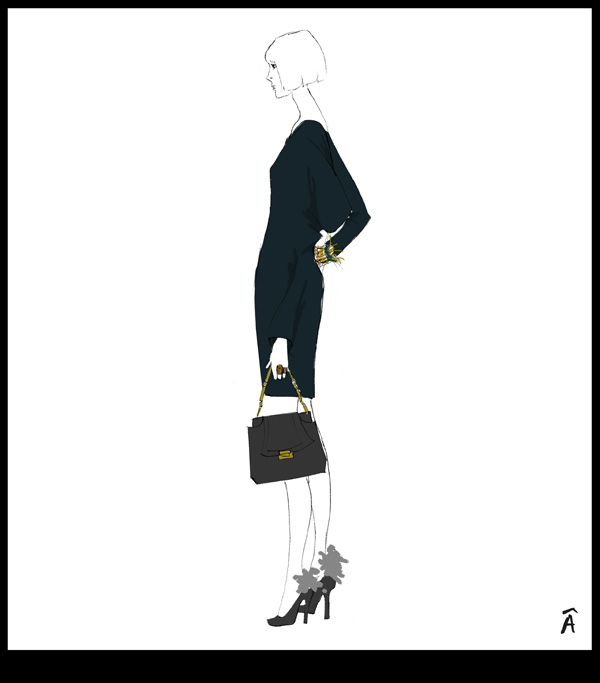 illustration fashion lanvin accessories