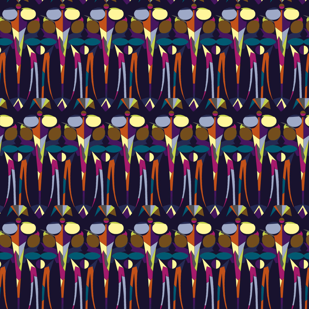 Surface-Pattern-Design-#2 Illustration Surface Pattern Design fashion print