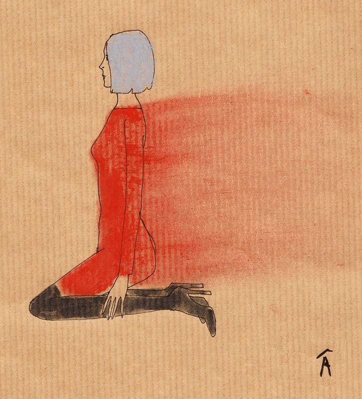 illustration fashion valentino 